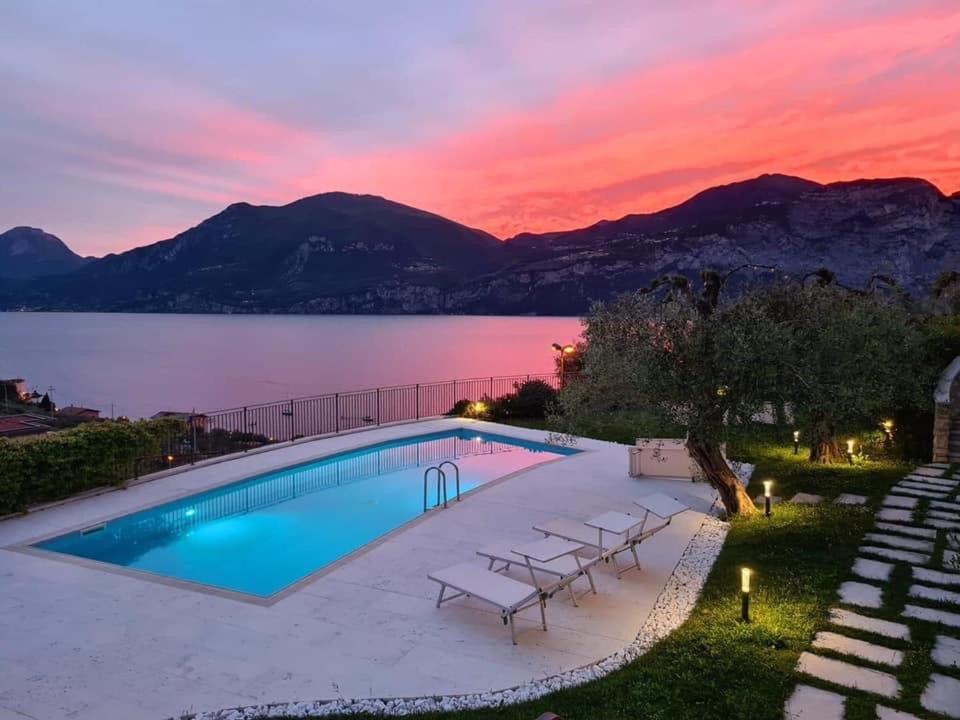 Villa Borgo Borago Brenzone sul Garda Bagian luar foto